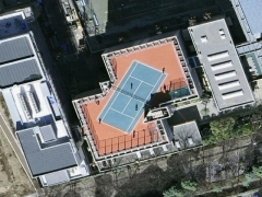 Tennis match from the sky (People) - cache image
