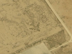 Geoglyph for plane (Sign)