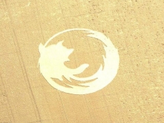 Firefox crop circle