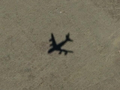 Shadow and no plane