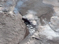 Merapi Mount smoke