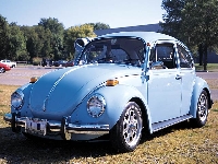 Volkswagen Beetle blue (Transportation) - similarity